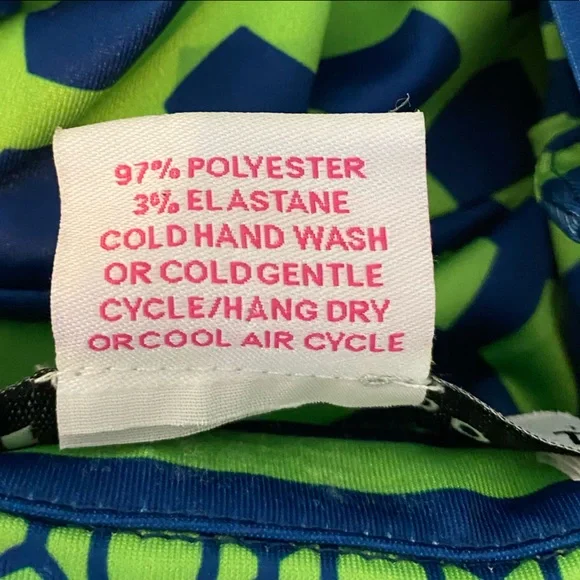 Gretchen Scott Designs Green and Blue Patterned Dress - Picture 14 of 15